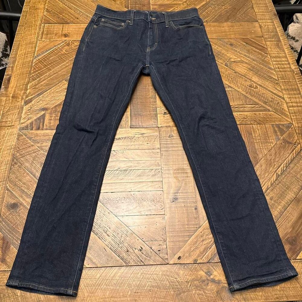Jcrew Men's Navy and Blue Jeans